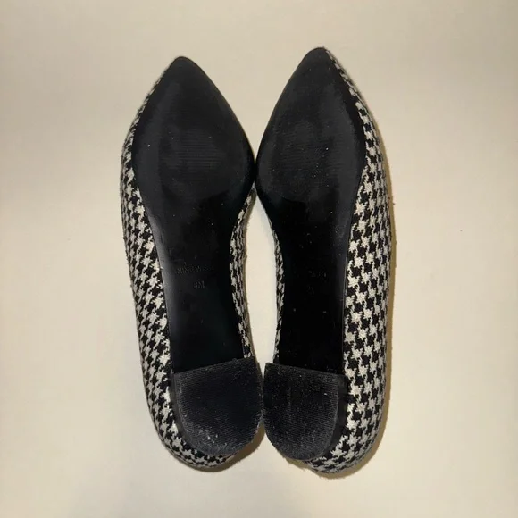 Nine West Abay Houndstooth Pointed Toe Flats - Picture 6 of 7